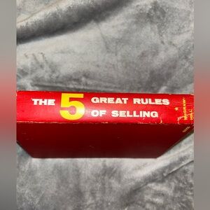 📚BOOK SALE 5 for $20📚 The 5 Great Rules Of Selling, Percy H. Whiting, 1957